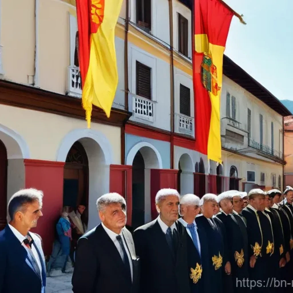 몬테네그로 독립 과정 - **Prompt 1: Historic Referendum Day in Montenegro**
    A vibrant, sunlit scene depicting Montenegri...