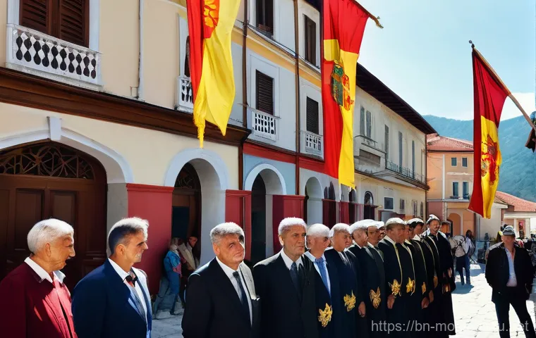 몬테네그로 독립 과정 - **Prompt 1: Historic Referendum Day in Montenegro**
    A vibrant, sunlit scene depicting Montenegri...